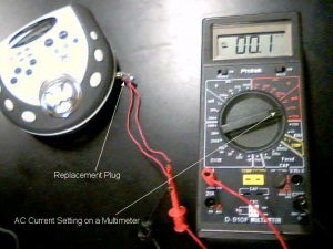 How To Test AC Current From An Audio Player